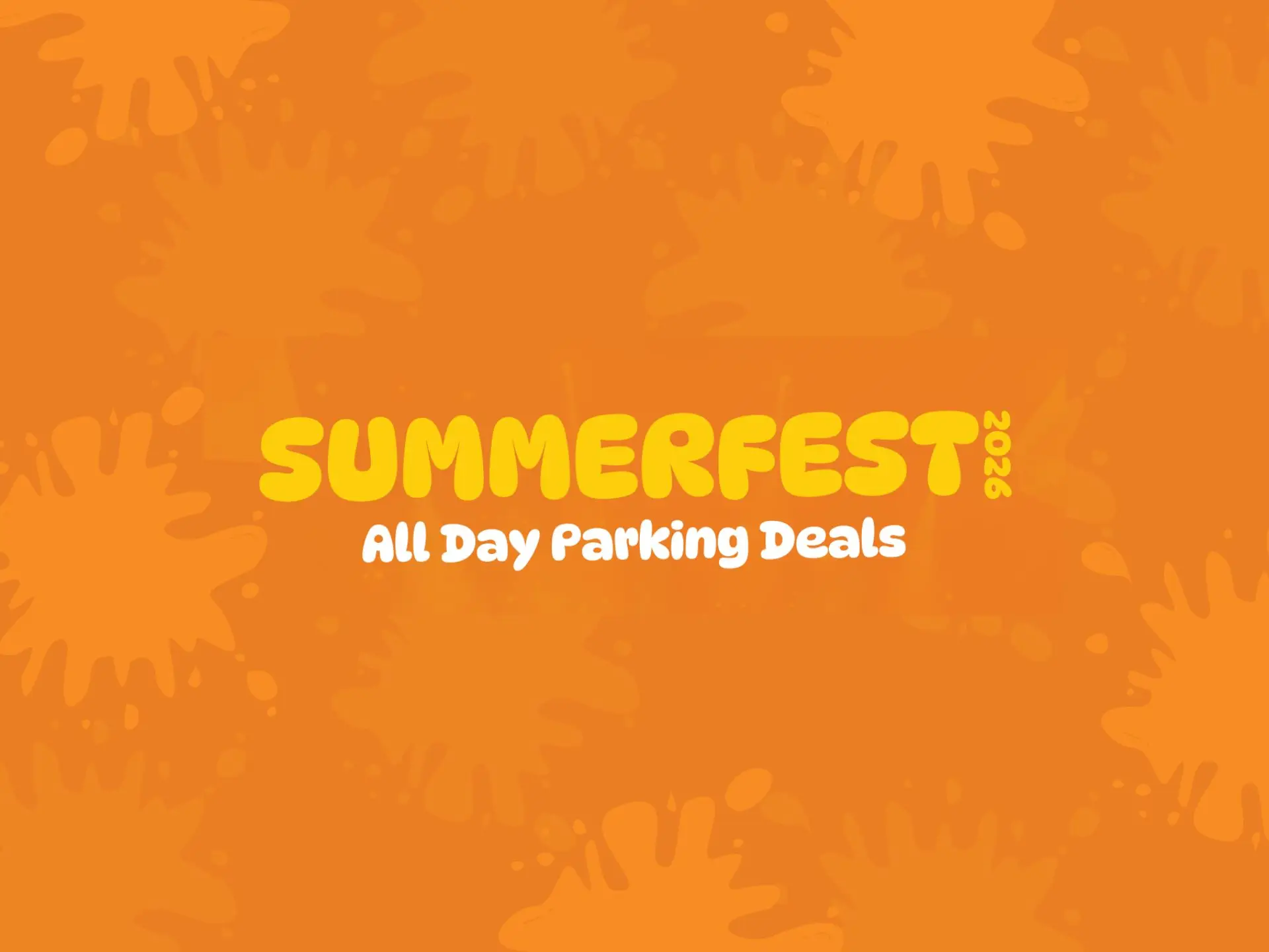 Summerfest Banner - Secure Parking USA