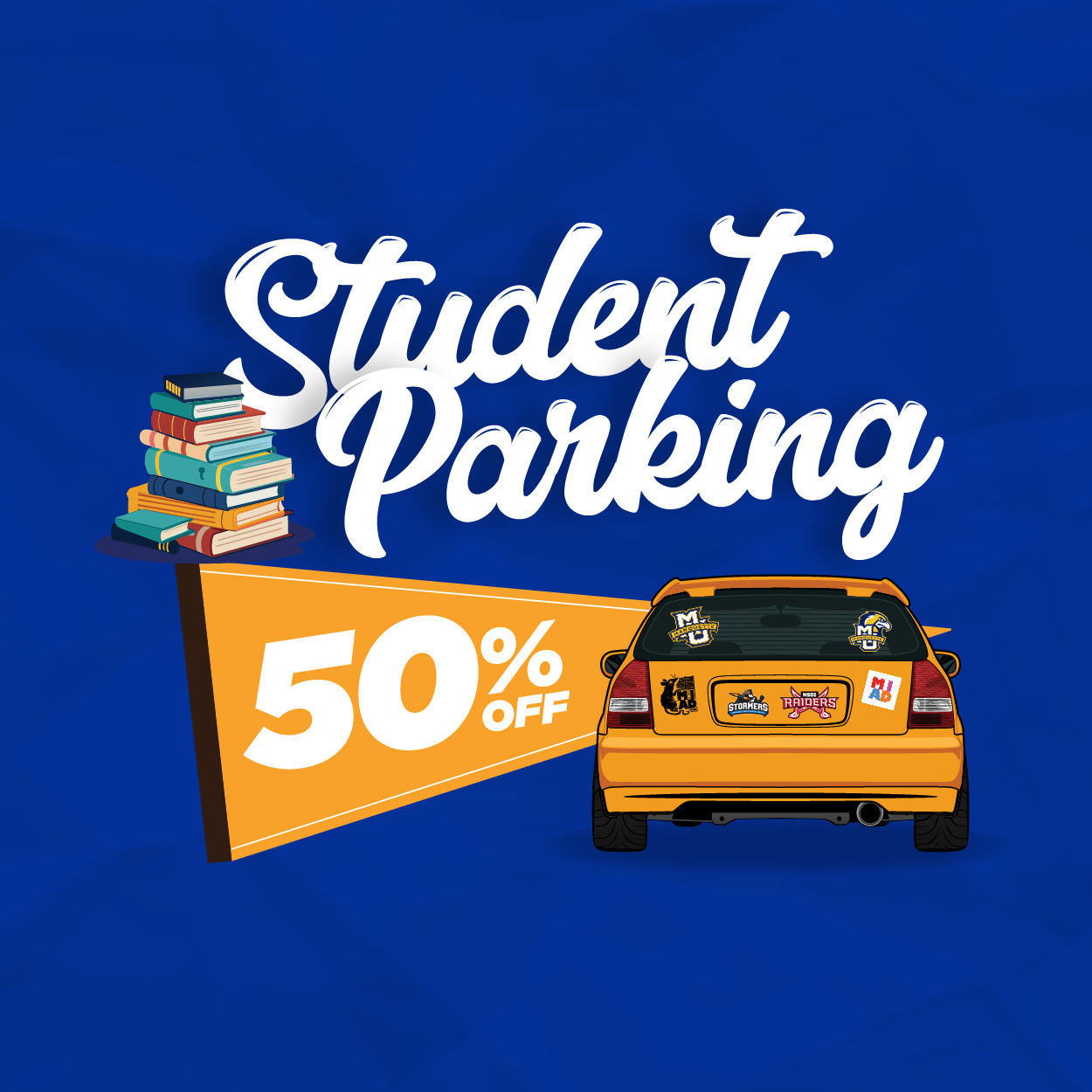 Campbell Law, MIAD, Marquette University and MSOE Student Parking Offer 50% Off Monthly Parking Deal