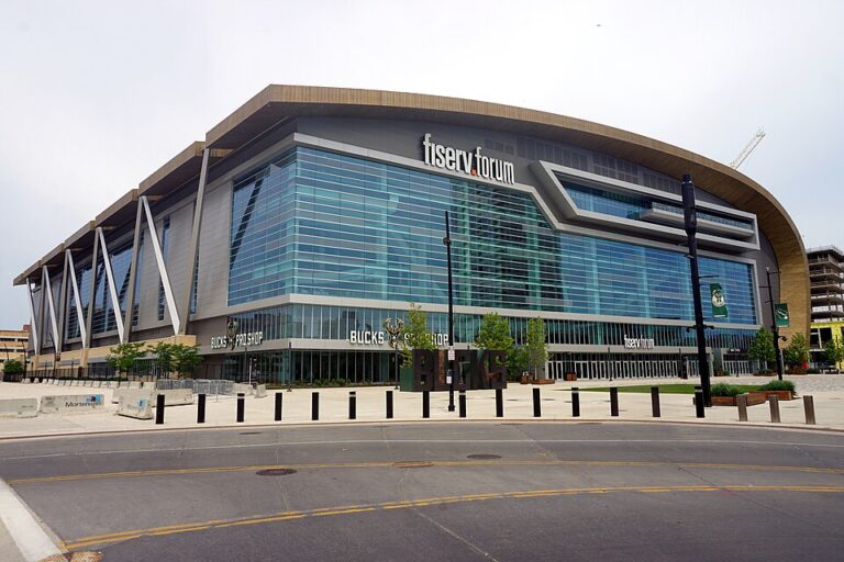 Fiserv Forum in Milwaukee, WI