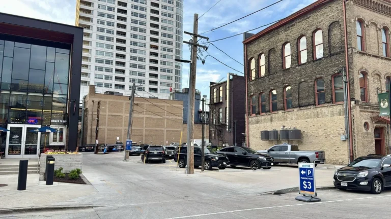 Downtown parking located at 316 W Highland Ave next to Fiserv Forum